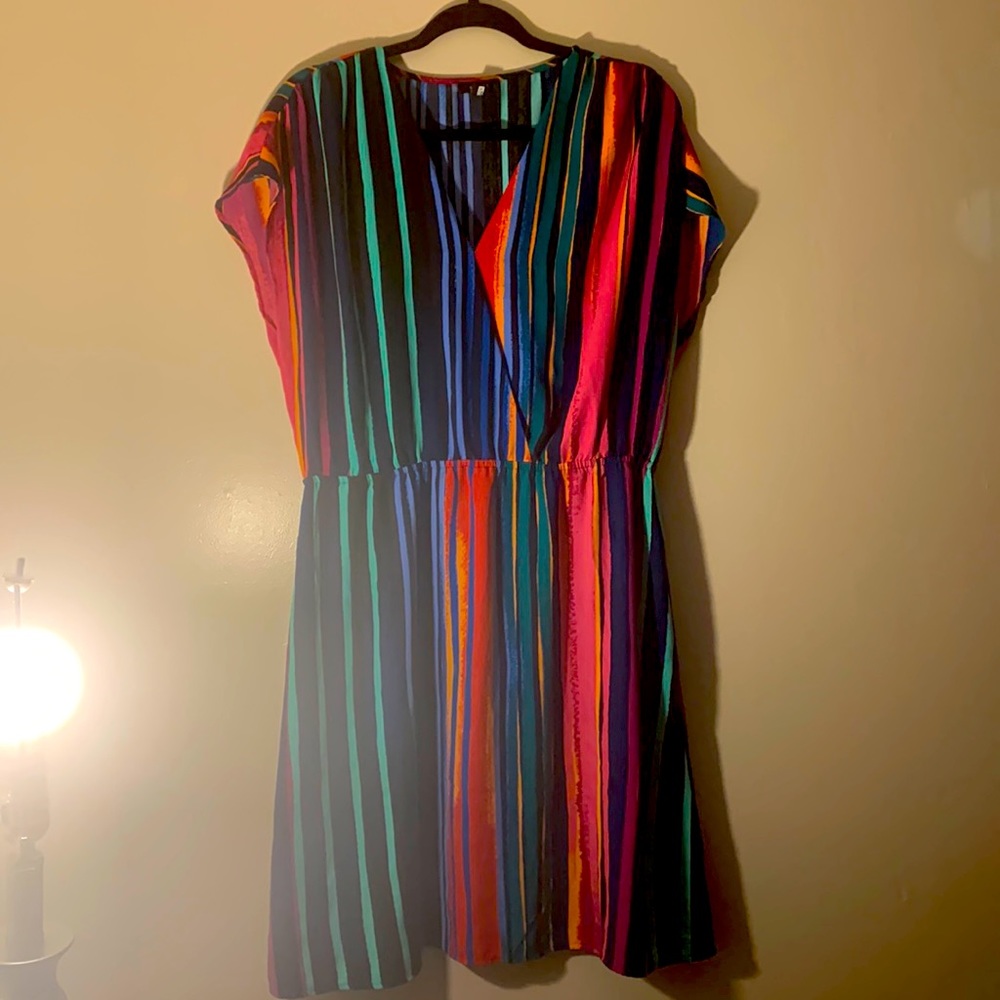 COPY - Halogen multicolor stripe dress